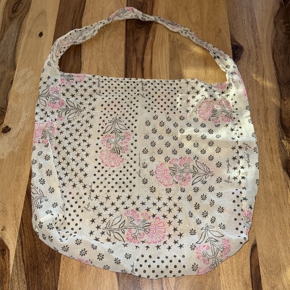 NWOT Free People Gauze Large Reusable Shopping Tote - Picture 3 of 5